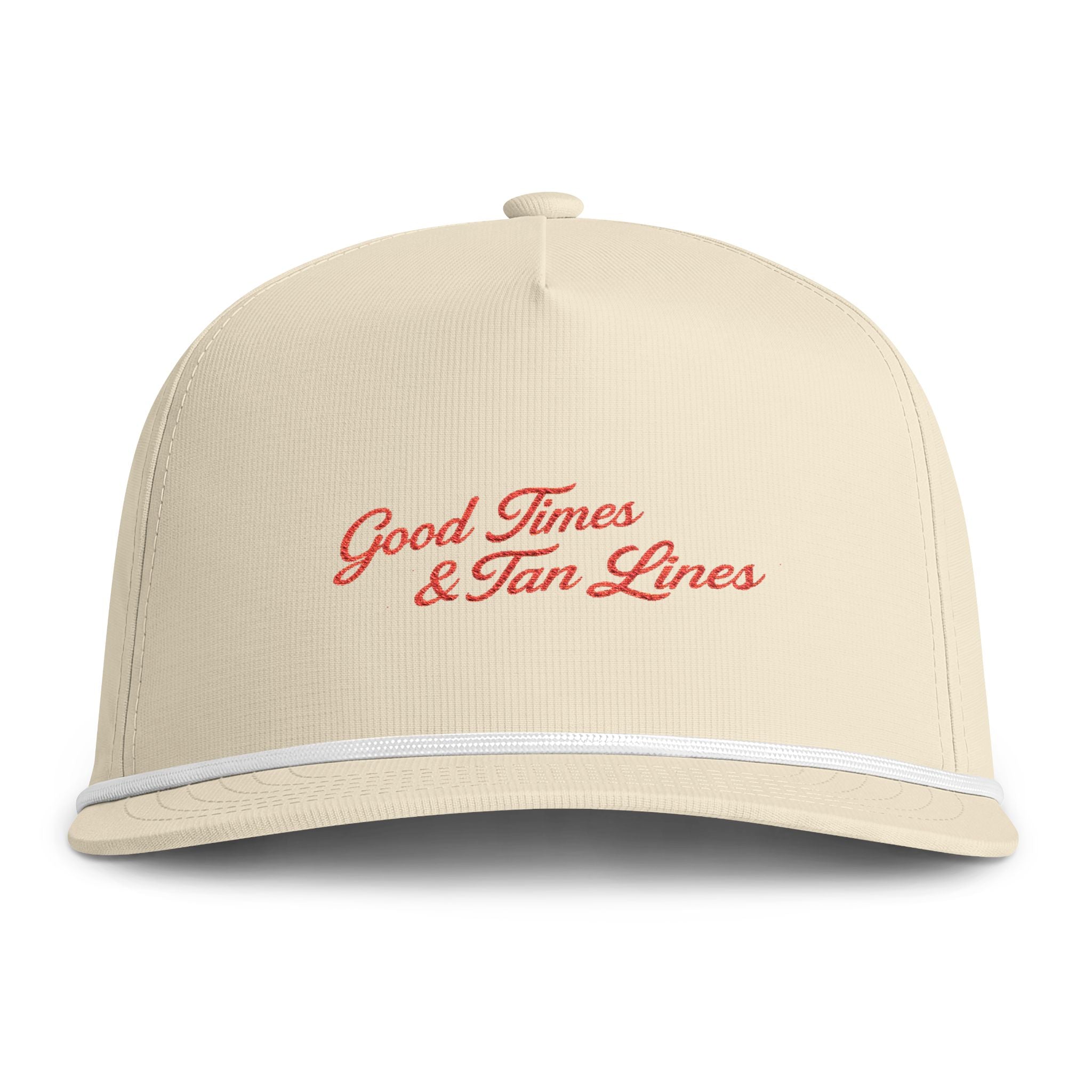 'Good Times & Tan Lines' Vintage Beach Trucker Hat