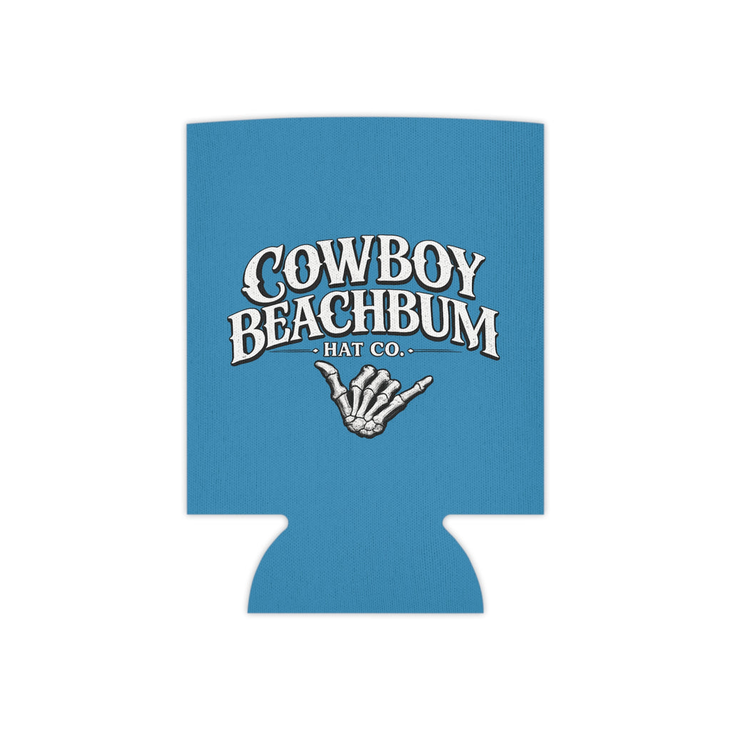 "Cowboy Beachbum Hat Co." Logo Koozie